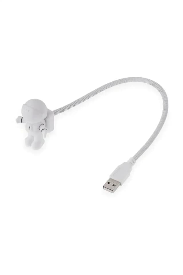 אסטרונאוט מאיר בחיבור USB